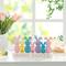Glitzhome® 11.75" Easter Wooden Bunny Family Table Décor